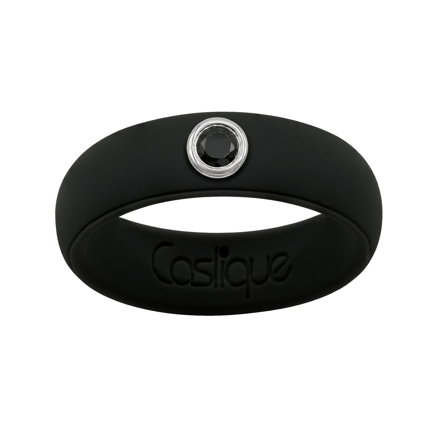 Black Silicone Ring