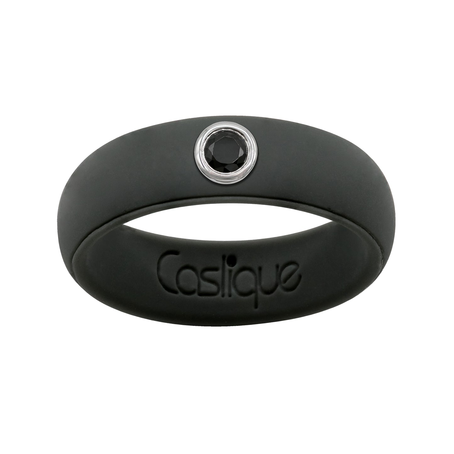 Black Silicone Ring