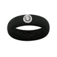 Black Silicone Ring