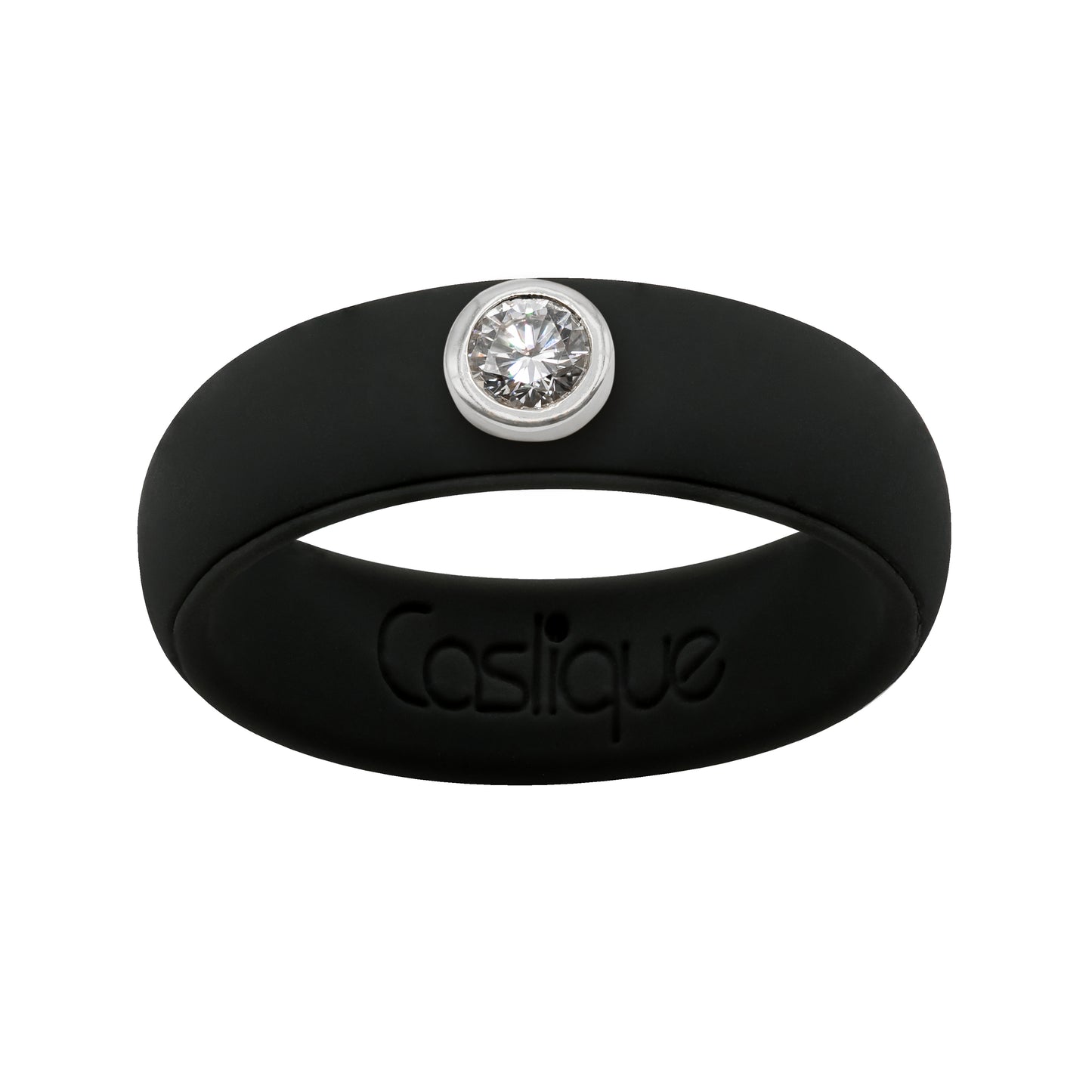 Black Silicone Ring