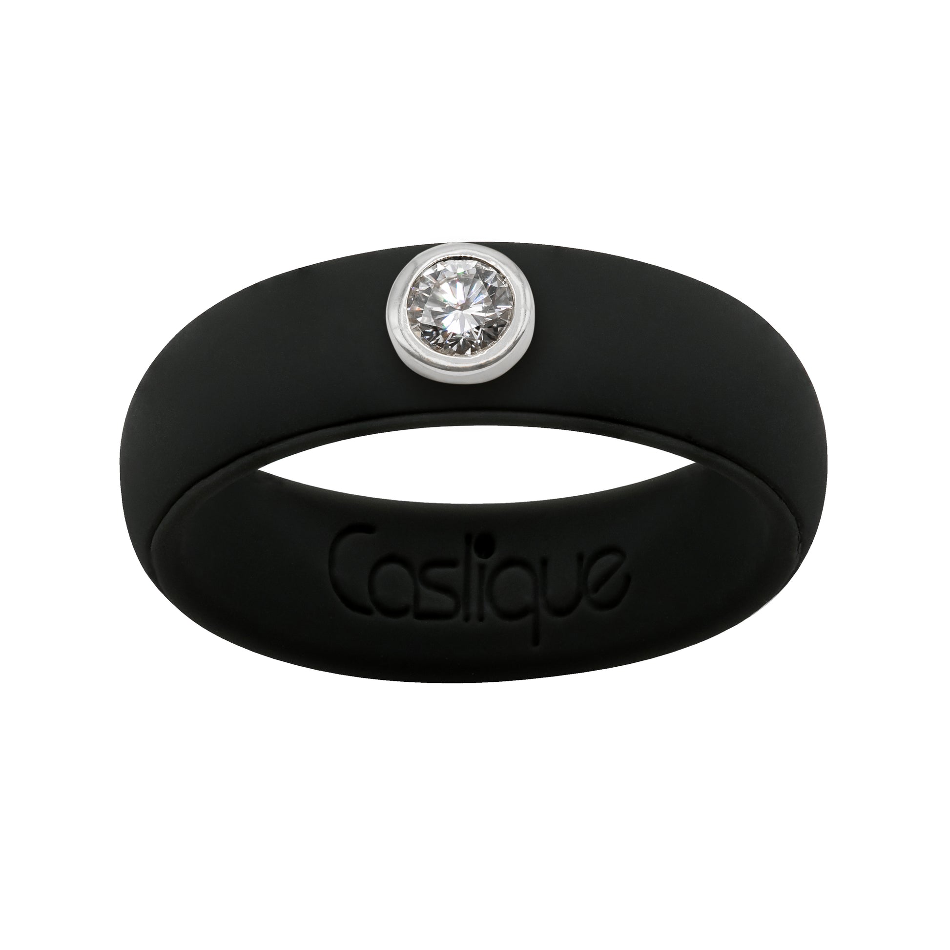 Black Silicone Ring