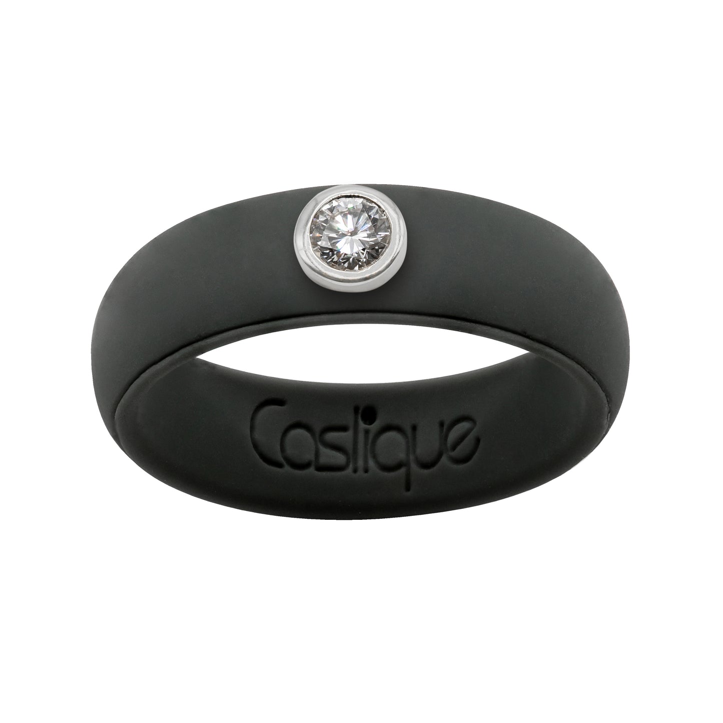 Black Silicone Ring