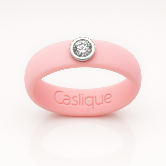 Light Pink Silicone Ring
